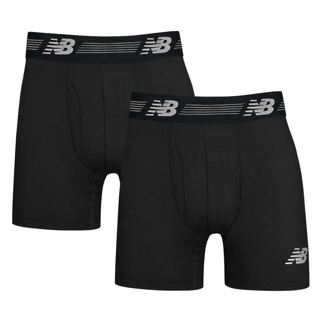 New Balance - Men's Premium 2 Pack Boxer Brief (NB3001-2 960N)