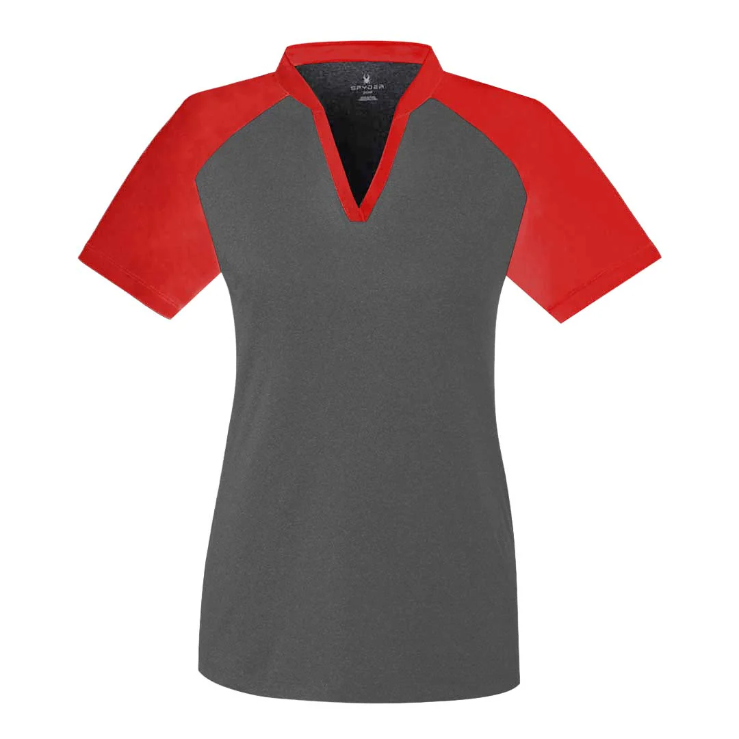 Spyder - Women's Peak Polo (S16564 BKH-RD)