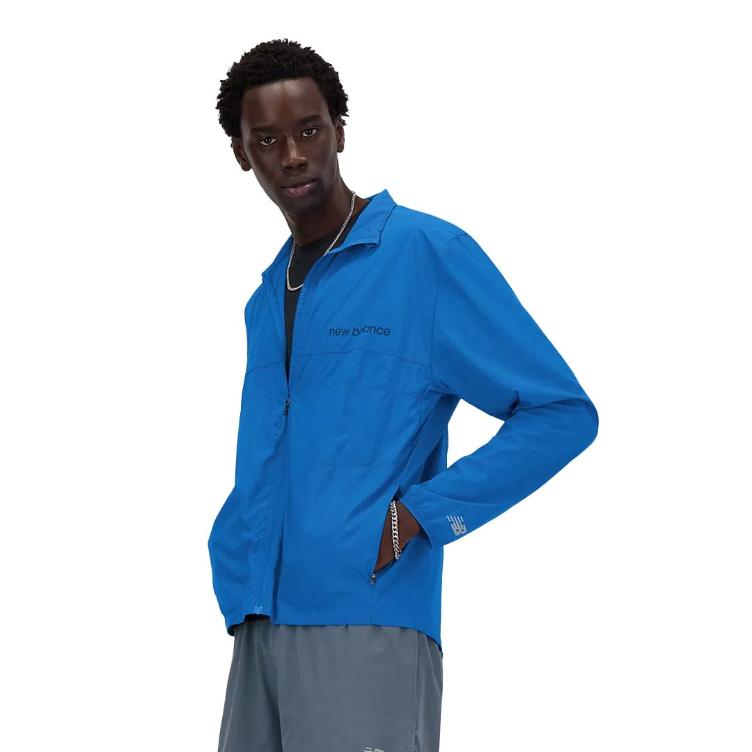 New Balance - Men's Athletics Graphic Packable Jacket (MJ41278 BUL)