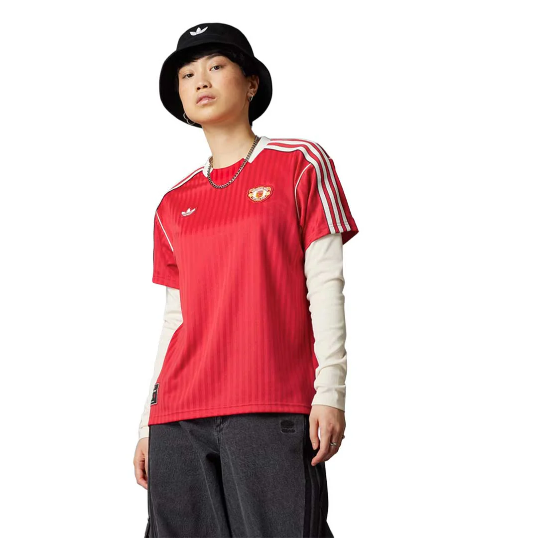 adidas - Unisex Manchester United Terrace Icons Short Sleeve Jersey (JF0386)