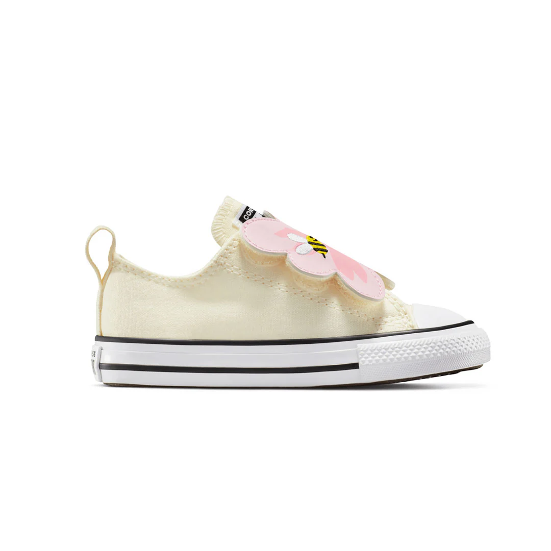 Converse - Kids' (Infant) Chuck Taylor All Star One Strap Floral Easy On Shoes (A13452C)