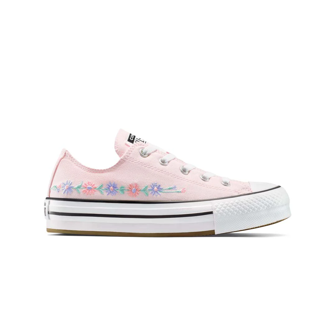 Converse - Kids' (Junior) Chuck Taylor All Star EVA Lift Platform Florals Low Top Shoes (A14995C)