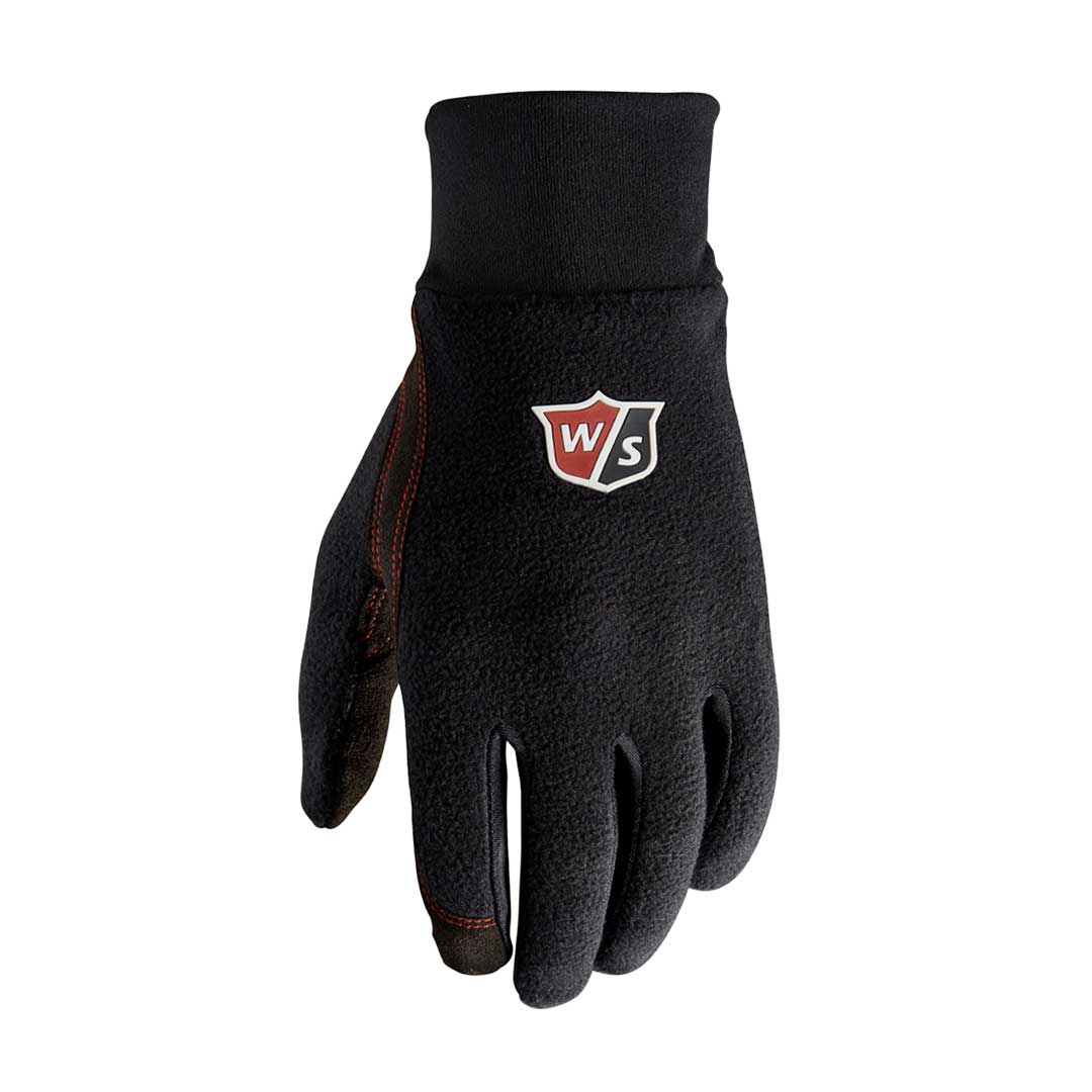 Wilson - Men's Wilson Staff Winter Microfibre Suede Golf Gloves - Small (WGJA00118S)