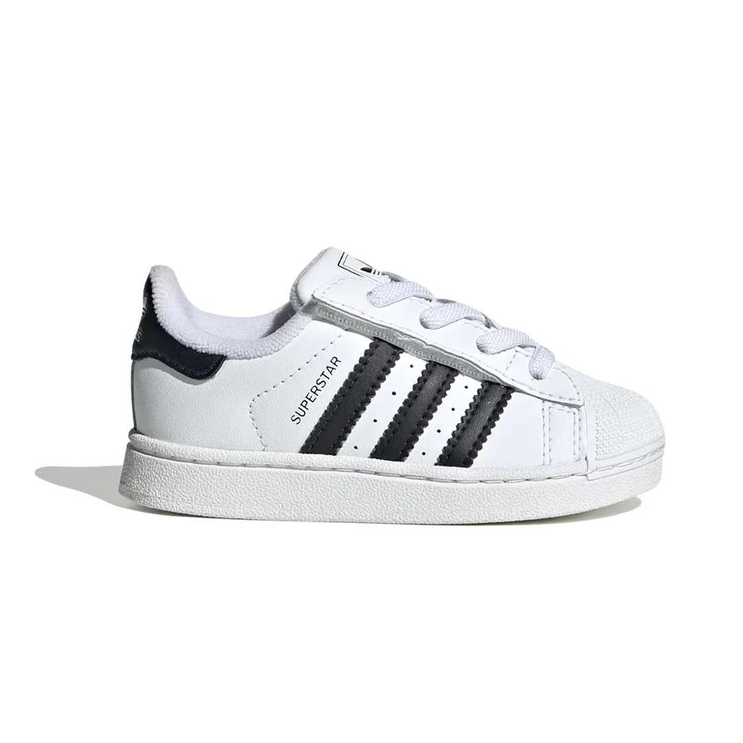 adidas - Kids' (Infant) Superstar II Elastic Lace Shoes (JH9984)