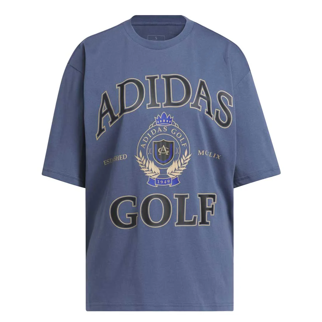 adidas - Women's Go-To Crest Graphic Boyfriend Short Sleeve T-Shirt (IS3273)